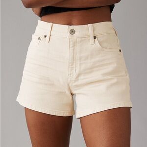 AE Stretch Super High-Waisted Relaxed Short cream